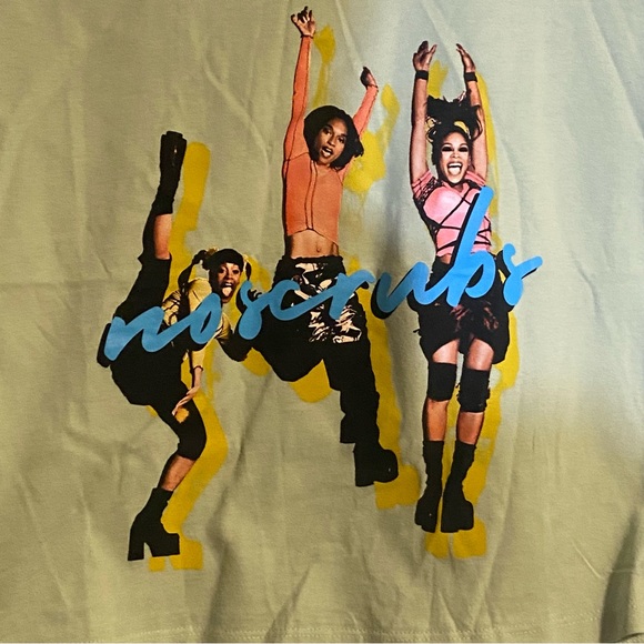 TLC No Scrubs Crop top SZ L NWOT length 19” chest 23” - Picture 2 of 6